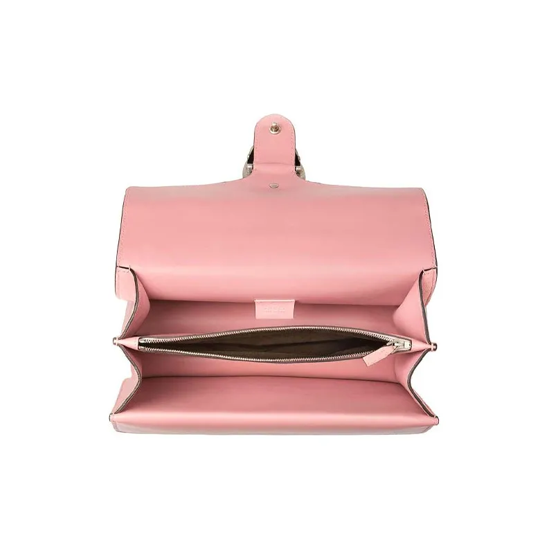 GUCCI Dionysus Suede Chain Bag Shoulder Bag Crossbody Bag Handbag Small Size Women's Pink/Candy Color-3