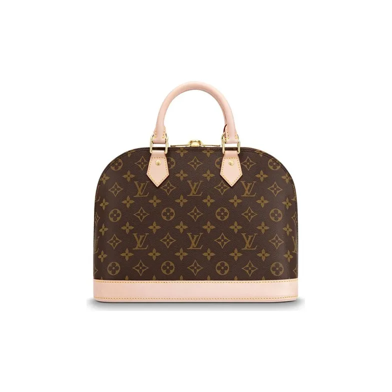 LOUIS VUITTON Alma Monogram Pm Brown-3