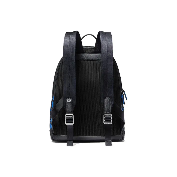 MICHAEL KORS Artificial Leather Backpack Men's Black Blue-3