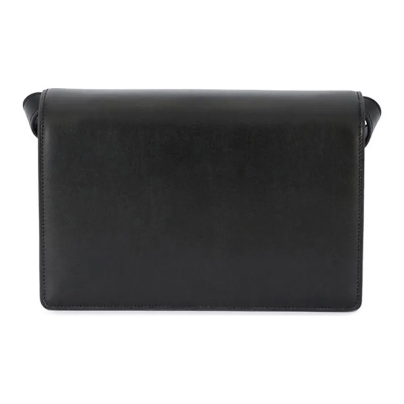 SAINT LAURENT Leather Crossbody Bag With Pouch Women's Black-2