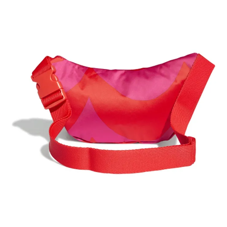 Adidas Originals ADIDAS X MARIMEKKO Collaboration Polyester Fanny Pack Sling Bag Crossbody Bag Regular Unisex Red-2
