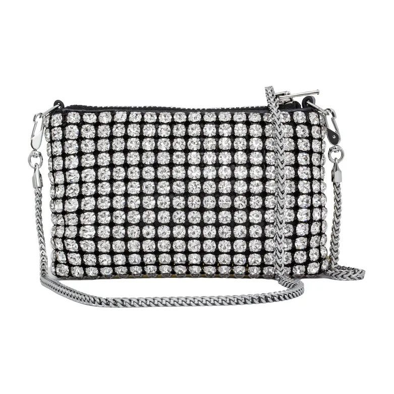 Alexander Wang Heiress Rhinestone Nano Pouch Bag-0