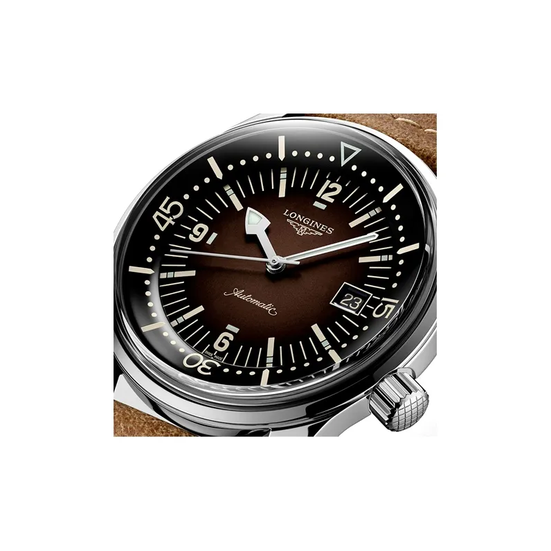 LONGINES Men Classic Re Enactment Of The Legendary Diving Series Watch-2