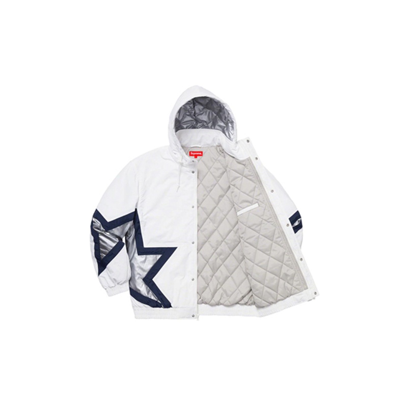 Supreme Stars Puffy Jacket M - POIZON