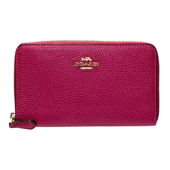 COACH Zip Around Wallets-0