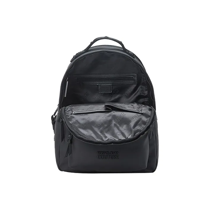 VERSACE JEANS COUTURE PU Backpack Men's Black-4