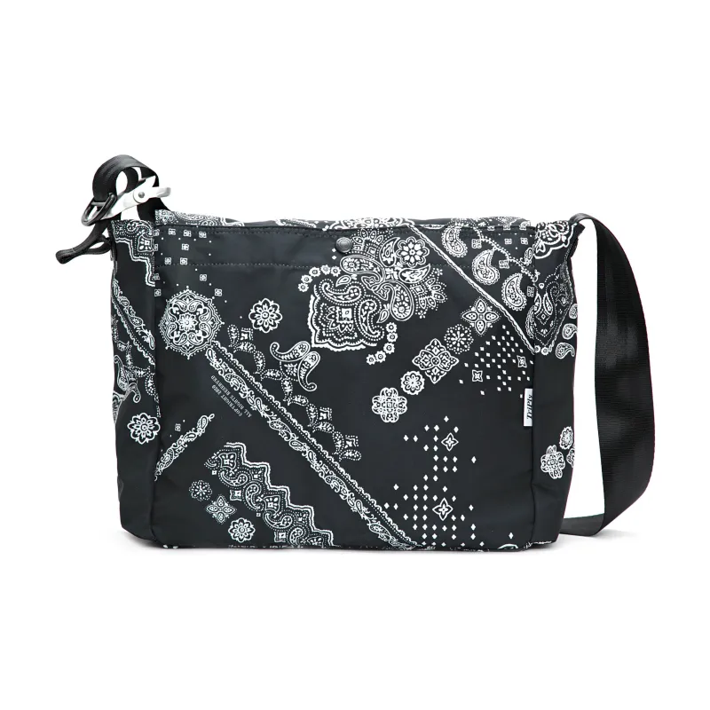 The MAD HATcher Messenger Bag, Crossbody Bag, Shoulder Bag, Outdoor Bag Polyester Multicolor Unisex-1