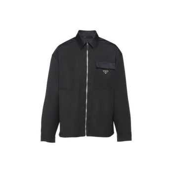 PRADA Re-Nylon Jackets Men Black