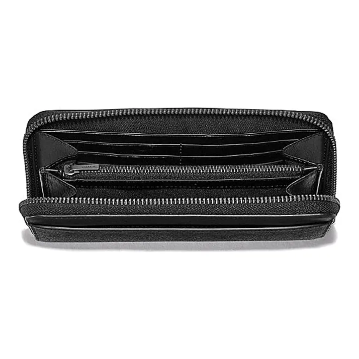 COACH Canvas With Leather Trunk Bag Wallet Men's Charcoal Black-4