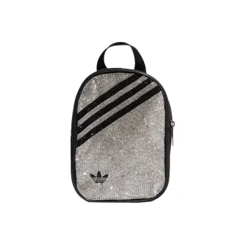 Adidas Originals Polyester Backpack Mini Women's Silver