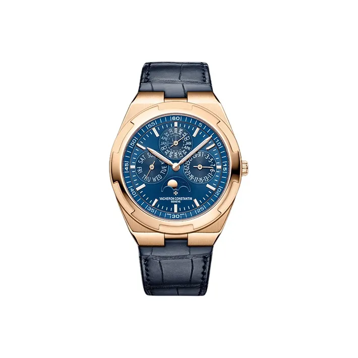 VACHERON CONSTANTIN Overseas Collection Automatic Mechanical Movement Men's Watches Watch 41.5mm Blue Dial-2