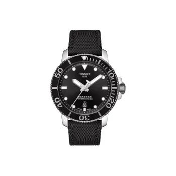 TISSOT Starfish Collection Automatic Mechanical Movement Men's Watches Watch 43mm Black Dial T120.407.17.051.00