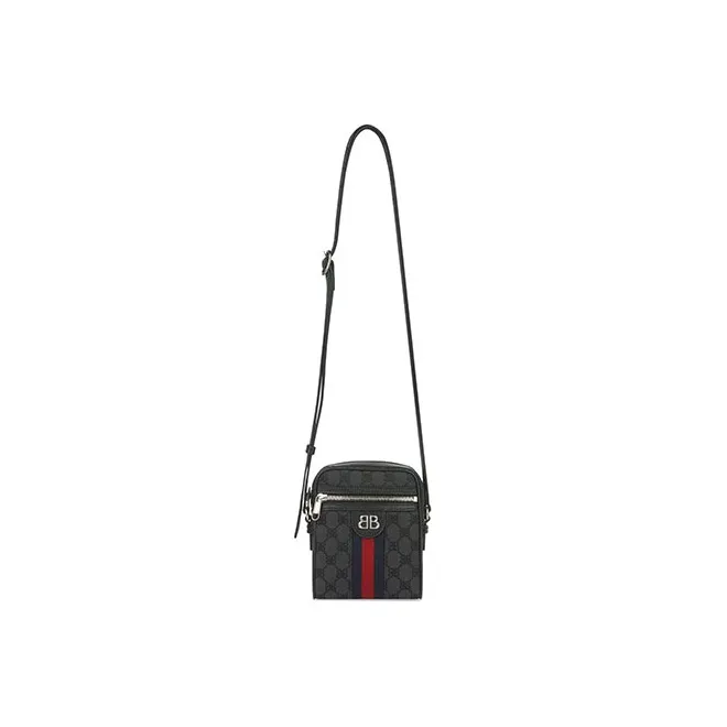 GUCCI X Balenciaga The Hacker Project Shoulder Zip Bag-1