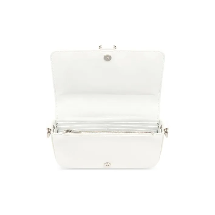Balenciaga Bondage Calfskin Shoulder Bag Crossbody Bag Regular Women's White-4