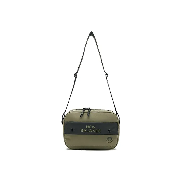 New Balance Noritake Zhiwu Collaboration Fabric Shoulder Bag Crossbody Bag Regular Unisex Army Green-0