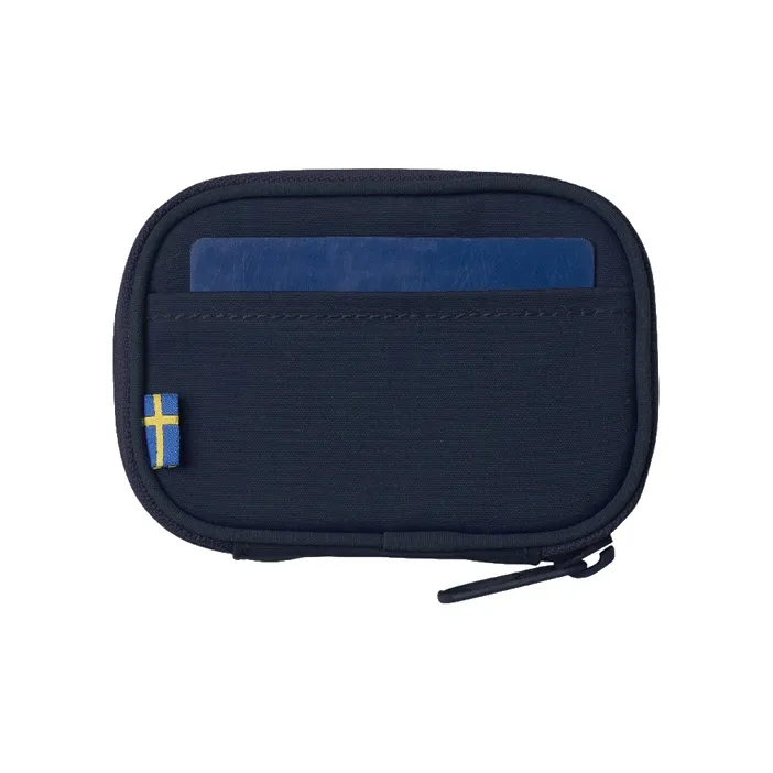 Fjallraven Polyester Clutch Coin Purse Card Holder Mini Unisex Marine Blue-1