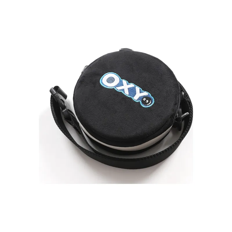 ORIGINAL X YOUTH OXY Bags Polyester Small Round Bag, Shoulder Bag, Crossbody Bag Mini Unisex Black-3