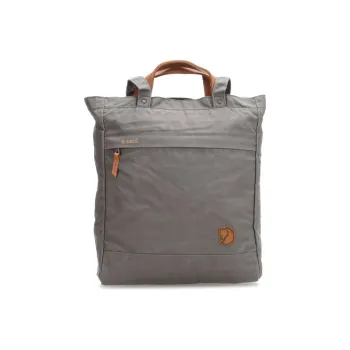 Fjallraven Cotton, Polyester Handbag Regular Unisex Dark Gray