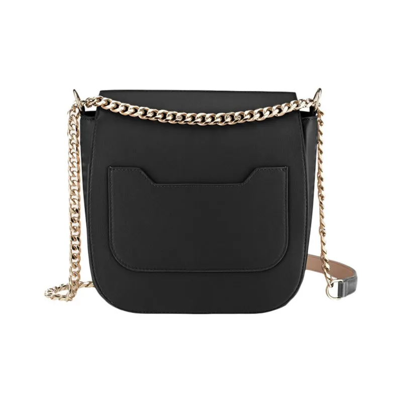 BVLGARI Divas’ Dream Series Cow Leather Shoulder Bag Women's Black-1