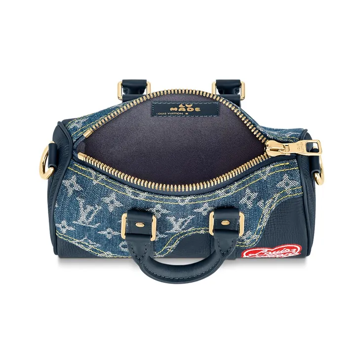 LOUIS VUITTON X Nigo Keepall Xs Monogram Blue-3