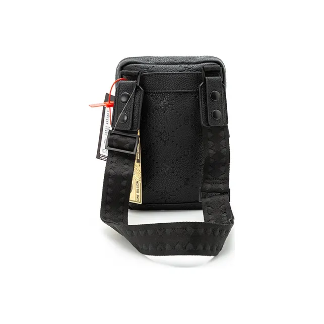 SPRAYGROUND PU Shoulder Bag Unisex Black-3