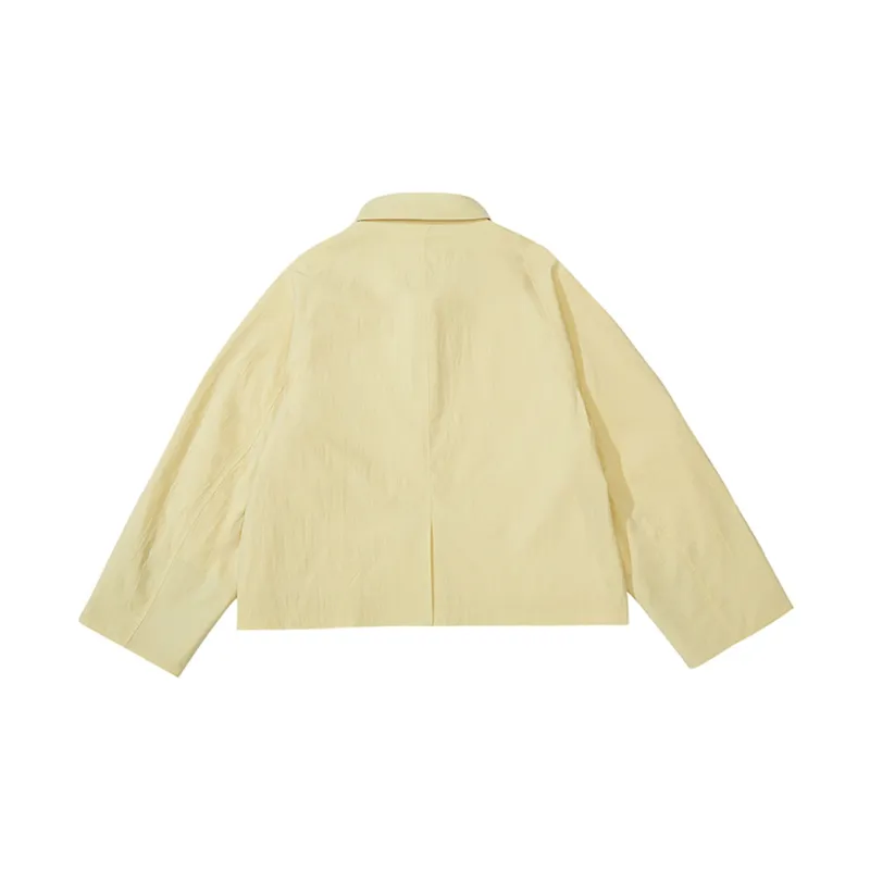 CONCORDEVENT Loose Fit Mock Two-Piece Jacket Unisex-1