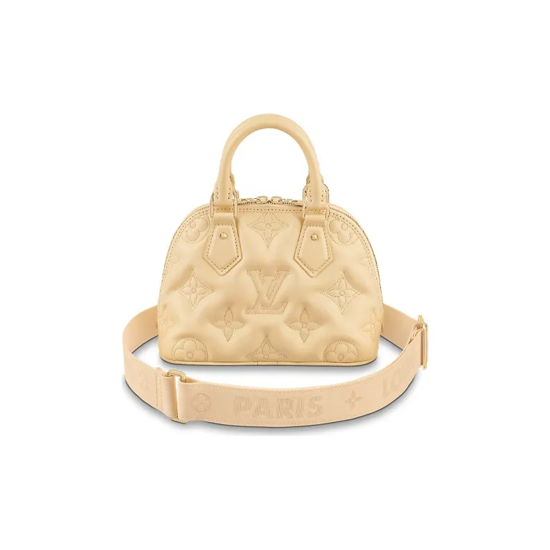 LOUIS VUITTON Alma Bb Quilted Banana-3
