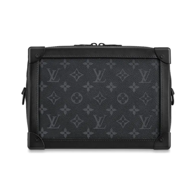 LOUIS VUITTON Soft Trunk Monogram Eclipse Black-0