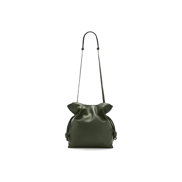 LOEWE Flamenco Cow Leather Small Fortune Bag Clutch Handheld Shoulder Bag Crossbody Bag Large Size Women's Jasper-2