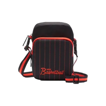 Nike Heritage Fabric Shoulder Bag Unisex Black