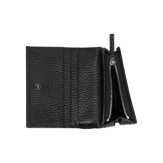 GUCCI GG Marmont Leather Card Holder Wallet Women's Black-3