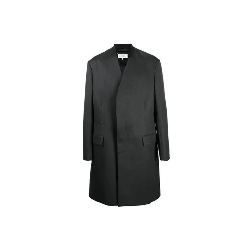 Maison Margiela Coats Men Gray