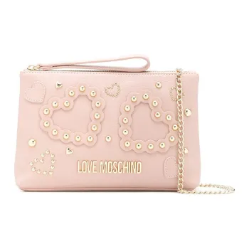 MOSCHINO Polyurethane Crossbody Bag Mini Women's Pink