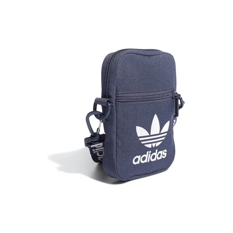 Adidas Originals Polyester Sports Bag Shoulder Bag Regular Unisex Dark Gray Navy Blue-2