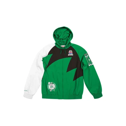 Mitchell & Ness Windblocker Hooded Jacket Green Men’s