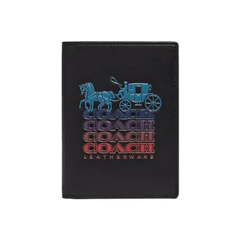 COACH Passport Holders Black