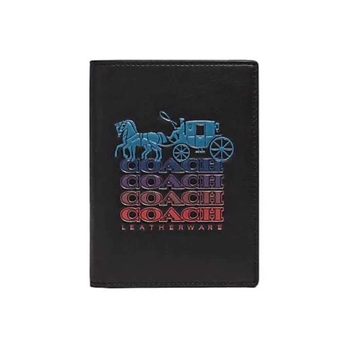 COACH Passport Holders Black-0