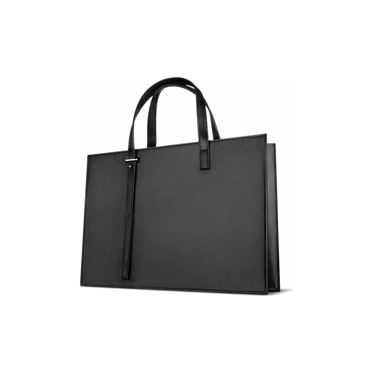 INJOYLIFE Trendy Brand Laptop Bag, Briefcase, Handbag Men's Black-1