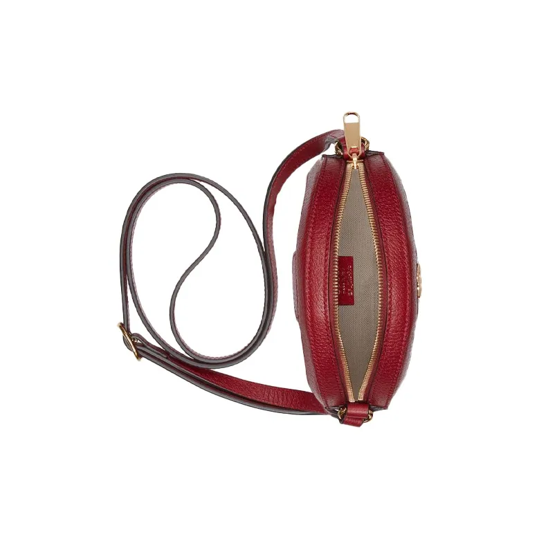 GUCCI Doraemon Collaboration Canvas With Leather Round Bag, Crossbody Bag, Shoulder Bag Women's-6