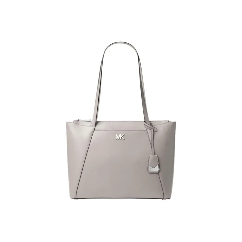 MICHAEL KORS Maddie Leather One Shoulder Handbags Women's Gray-0