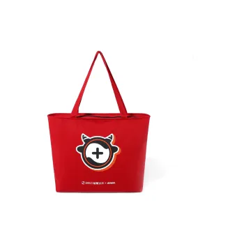 GENANX 360 Collaboration Canvas Canvas Bag Shoulder Bag Handbag Unisex Red