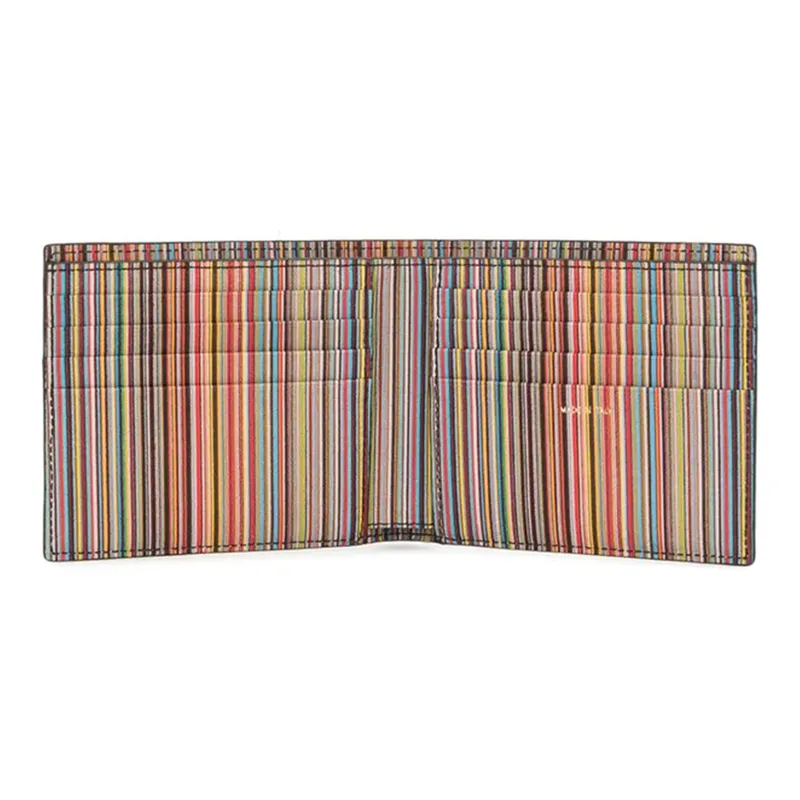 Paul Smith Signature Stripe Interior Billfold Wallet-2