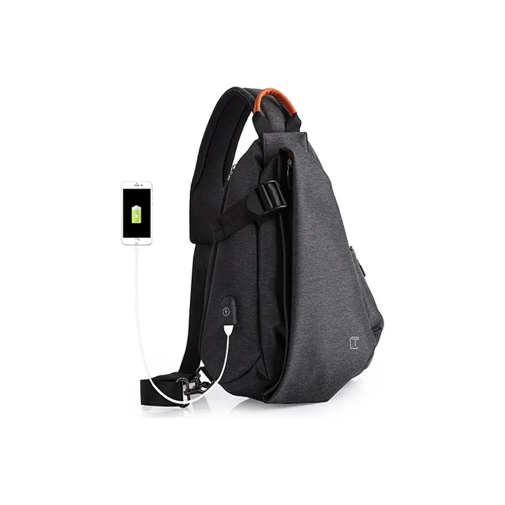 TANGCOOL Oxford Sling Bag Medium Size Men's Multicolor-1