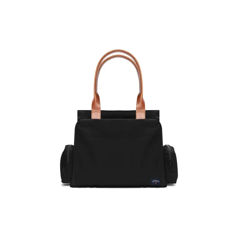NOAH Canvas Tote Regular Unisex Black-0