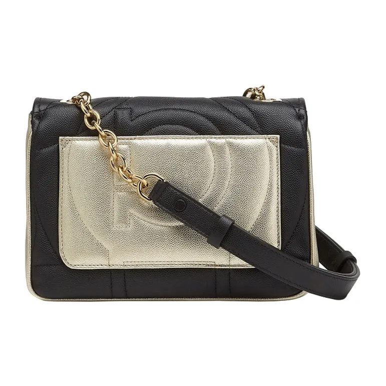 FERRAGAMO GANCINI Quilting Cow Leather Flap Bag, Shoulder Bag, Crossbody Bag Women's Gold-2