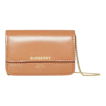 Burberry Cow Leather Crossbody Bag, Shoulder Bag Women's Flesh Cardamom