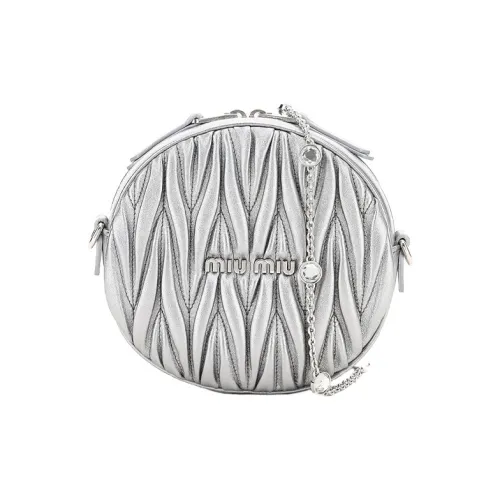 MIU MIU Lambskin Shoulder Bag Mini Women's ensemble