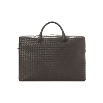 Bottega Veneta Cow Leather Shoulder Bags Handbags Regular Men's Dark Coffee
