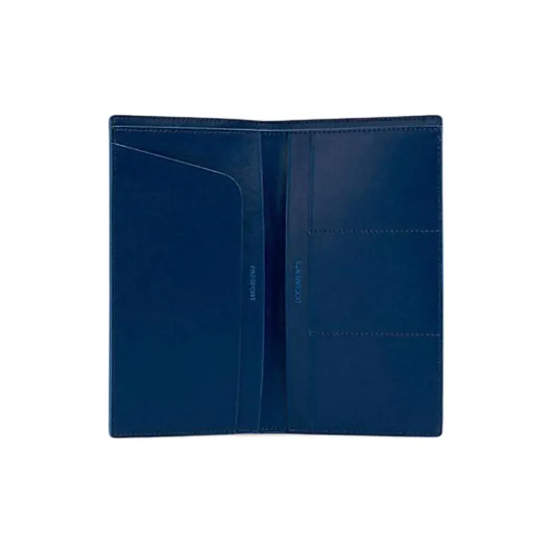COACH Passport Holders Denim Blue-1