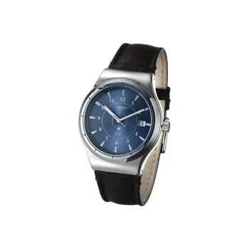 SWATCH Men 42mm Blue Watch YIS404
